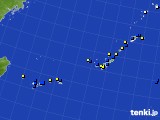 沖縄地方のアメダス実況(風向・風速)(2020年04月12日)