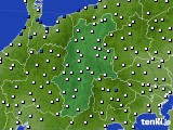 2020年04月12日の長野県のアメダス(風向・風速)