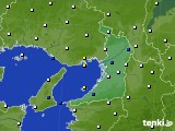 2020年04月12日の大阪府のアメダス(風向・風速)