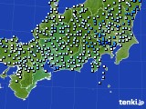 東海地方のアメダス実況(降水量)(2020年04月13日)