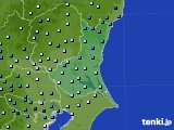 茨城県のアメダス実況(降水量)(2020年04月13日)