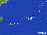 沖縄地方のアメダス実況(風向・風速)(2020年04月14日)