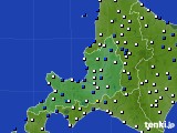 道央のアメダス実況(風向・風速)(2020年04月15日)