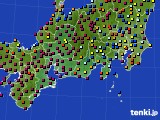 2020年04月16日の東海地方のアメダス(日照時間)