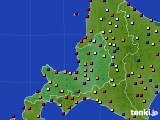 道央のアメダス実況(日照時間)(2020年04月16日)