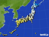 アメダス実況(気温)(2020年04月16日)