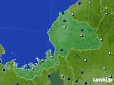 2020年04月16日の福井県のアメダス(風向・風速)