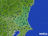 茨城県のアメダス実況(降水量)(2020年04月18日)