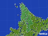 2020年04月18日の道北のアメダス(風向・風速)