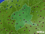 群馬県のアメダス実況(日照時間)(2020年04月19日)