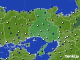 兵庫県のアメダス実況(風向・風速)(2020年04月20日)