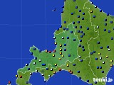 道央のアメダス実況(日照時間)(2020年04月21日)