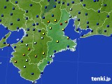 三重県のアメダス実況(日照時間)(2020年04月21日)