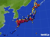 2020年04月22日のアメダス(日照時間)