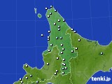 2020年04月23日の道北のアメダス(降水量)