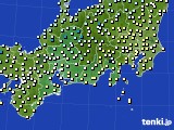 東海地方のアメダス実況(気温)(2020年04月23日)