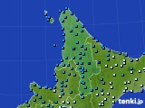 2020年04月23日の道北のアメダス(気温)