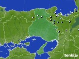 兵庫県のアメダス実況(降水量)(2020年04月24日)