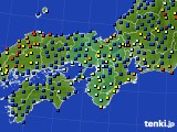 2020年04月26日の近畿地方のアメダス(日照時間)