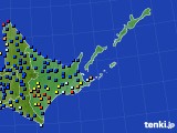 道東のアメダス実況(日照時間)(2020年04月26日)