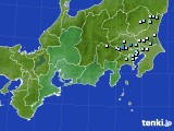 2020年04月27日の東海地方のアメダス(降水量)