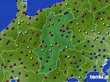 長野県のアメダス実況(日照時間)(2020年04月27日)