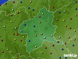 2020年04月28日の群馬県のアメダス(日照時間)