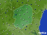 栃木県のアメダス実況(風向・風速)(2020年04月29日)