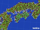 2020年05月02日の四国地方のアメダス(日照時間)