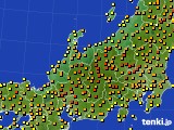 北陸地方のアメダス実況(気温)(2020年05月02日)