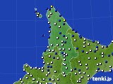 道北のアメダス実況(風向・風速)(2020年05月02日)