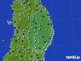 岩手県のアメダス実況(風向・風速)(2020年05月02日)