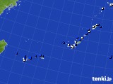 沖縄地方のアメダス実況(風向・風速)(2020年05月03日)