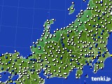 北陸地方のアメダス実況(風向・風速)(2020年05月03日)