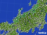 北陸地方のアメダス実況(風向・風速)(2020年05月04日)