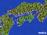 2020年05月05日の四国地方のアメダス(日照時間)