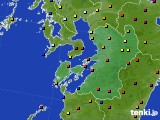 熊本県のアメダス実況(日照時間)(2020年05月05日)