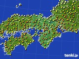 近畿地方のアメダス実況(気温)(2020年05月05日)