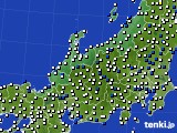 2020年05月05日の北陸地方のアメダス(風向・風速)