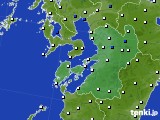 2020年05月05日の熊本県のアメダス(風向・風速)