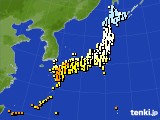 2020年05月06日のアメダス(気温)