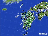 九州地方のアメダス実況(風向・風速)(2020年05月06日)