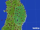 岩手県のアメダス実況(日照時間)(2020年05月07日)