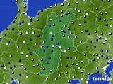 長野県のアメダス実況(風向・風速)(2020年05月07日)