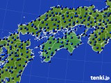 2020年05月09日の四国地方のアメダス(日照時間)