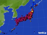 アメダス実況(日照時間)(2020年05月11日)