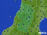 山形県のアメダス実況(風向・風速)(2020年05月11日)