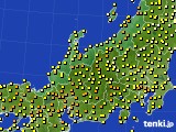 北陸地方のアメダス実況(気温)(2020年05月12日)