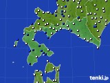 2020年05月12日の道南のアメダス(風向・風速)