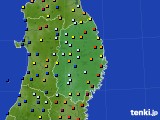 岩手県のアメダス実況(日照時間)(2020年05月13日)